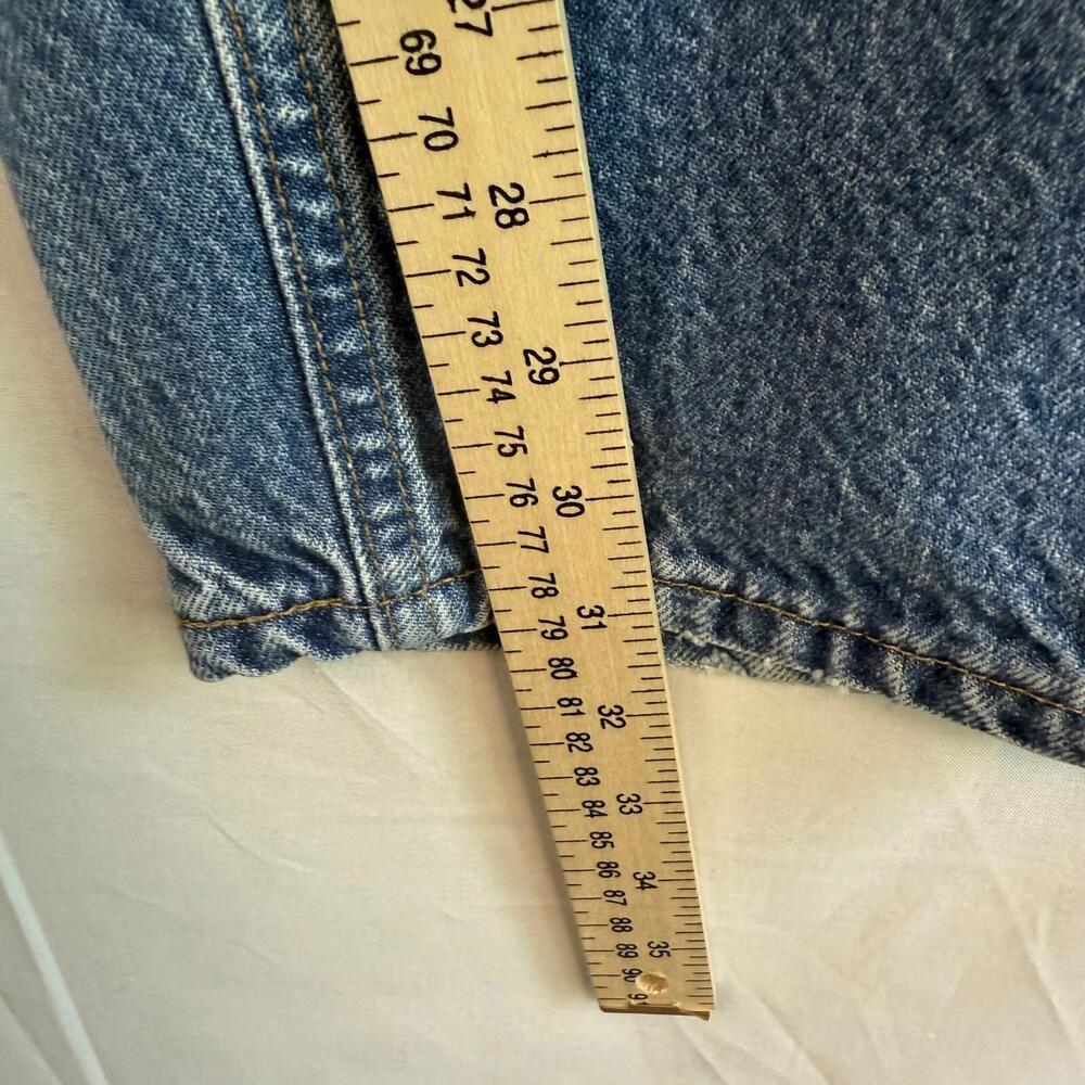 Carhartt Jeans Men’s 42X32 Blue Cotton Denim Straight Leg Jean - Picture 5 of 7